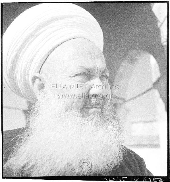 Ιερουσαλήμ, Ιούλιος 1956. Haram ash-Sharif (το Όρος του Ναού). Ο ιμάμης του ναού αλ-Άκσα.