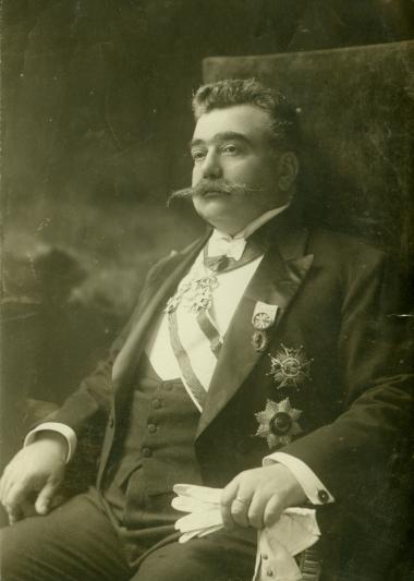 Ο Αλέξανδρος Ρώμας (1863-1914). Πολιτικός, χρημάτισε υπουργός και Πρόεδρος της Βουλής των Ελλήνων.