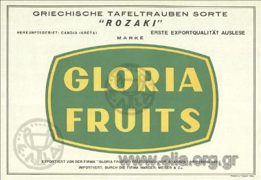 Gloria fruits/Cretan grapes