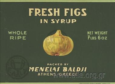 Baldji brad/fresh figs in syrup