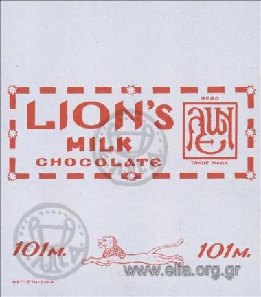 Lion's milk chocolate