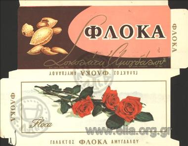 Floca chocolate with almonds