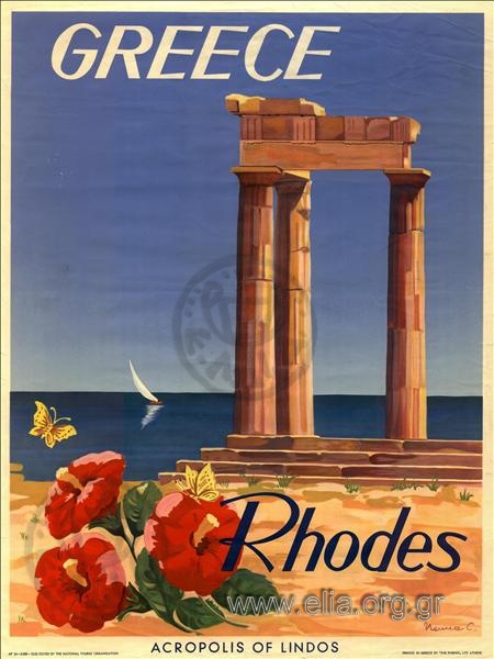 Greece, Rhodes, Acropolis of Lindos