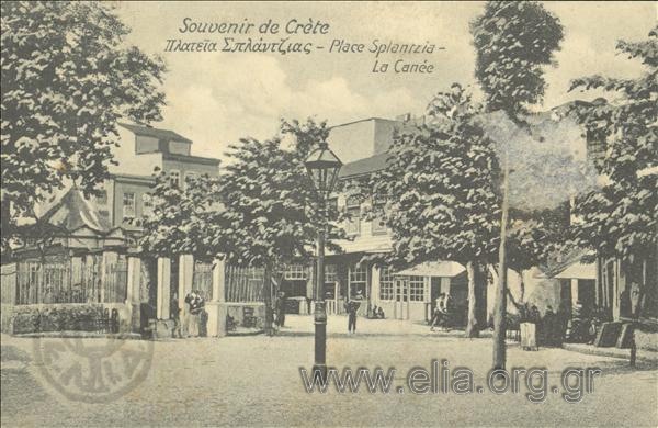 Souvenir de Crète. Πλατεία Σπλάντζιας.