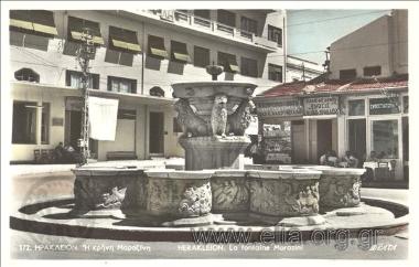 Ηράκλειον - Η κρήνη Μοροζίνη.