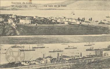 Souvenir de Crète. La baie de la Sude.