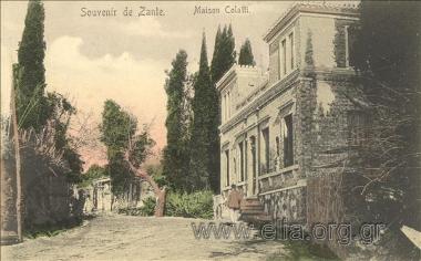 Souvenir de Zante. Maison Colaìti.