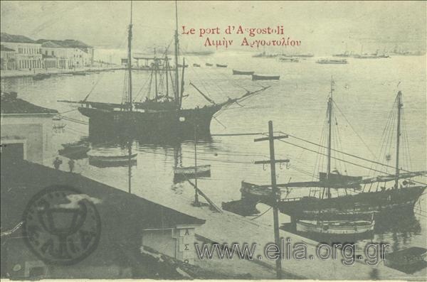 Le port d' Argostoli.
