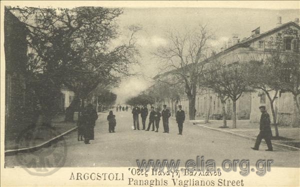 Argostoli - Οδός Παναγή Βαλλιάνου.