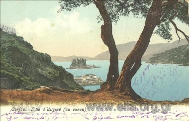 Corfou. L' ile d' Ulysse (au canon).