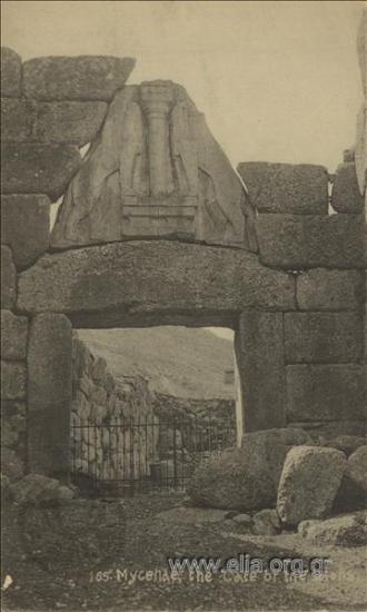 Mycenae, thhe Gate of the Lions.