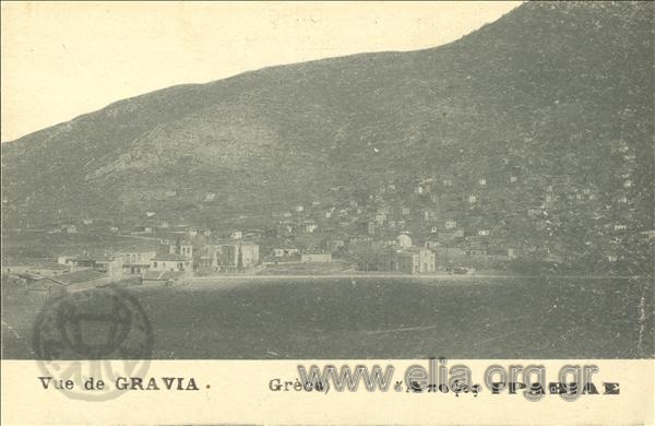 Vue de Gravia (Grèce).