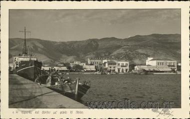 Η παραλία του Βόλου με φόντο το Πήλιο.