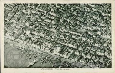 Salonique - Vue d' areoplane.