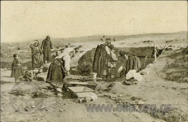 Salonique - Refugiés serbes.