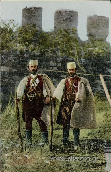 Due Capi di bande della Malakastra (Albania).