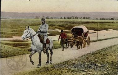 Salonicco - Al Nord del campo trincerato.