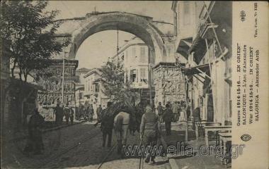 Guerre 1914-15-16…En Orient. Salonique - L' Arc d' Alexandre.