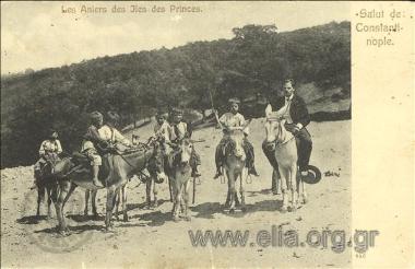 Salut de Constantinople. Les Aniers des Iles des Princes.