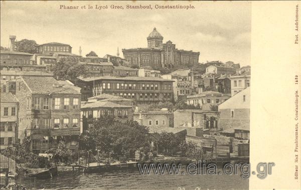 Phanar et le Lycé Grec, Stamboul, Constantinople.