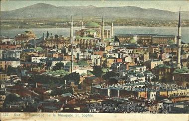 Vue panoramique de la Mosquée St.Sophie.
