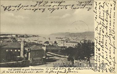 Vue général et port Dardanelles.