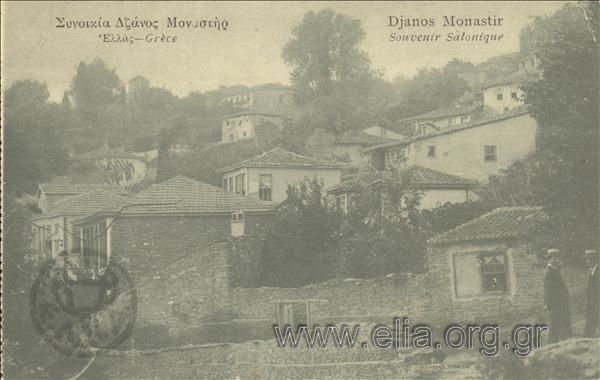Συνοικία Δζάνος Μοναστήρ. Ελλάς - Grèce.