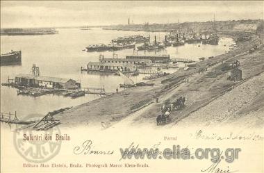Salutari din Braila. Portul.