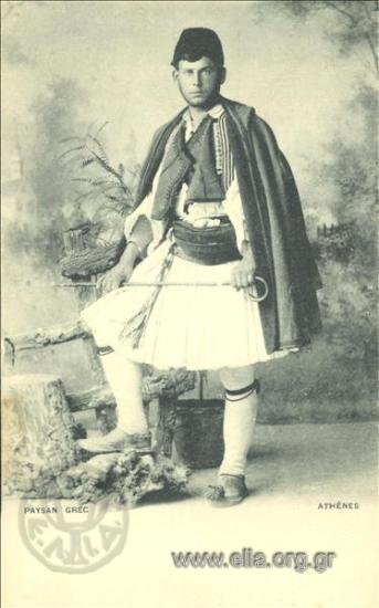 Paysan grec. Athènes.