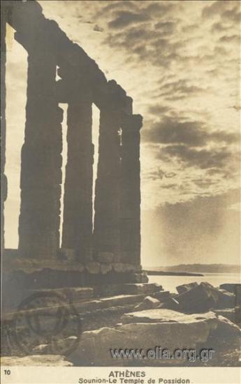 Sounion - Le Temple de Possidon.