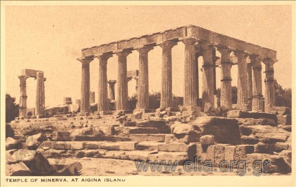 Temple of Minerva at Aigina island.