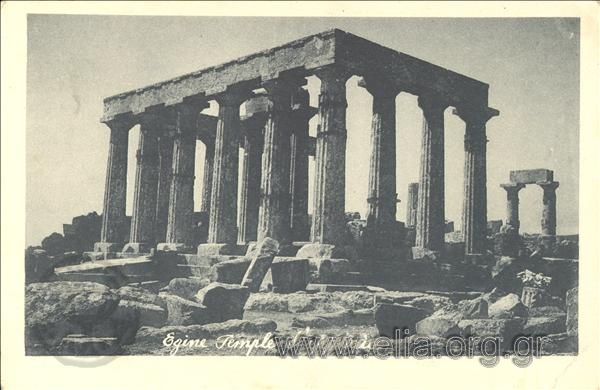 Egine. Temple d' Aphaia.