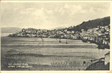 Vue Stavrou - Poros.
