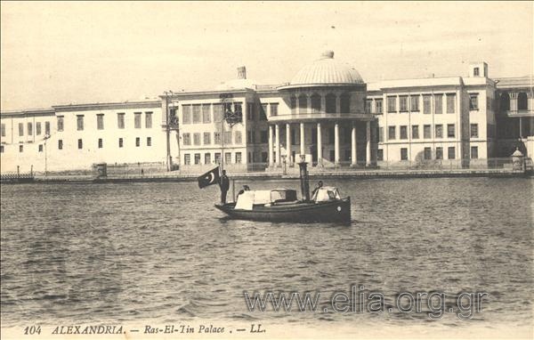Alexandria. - Ras-el-Tin Palace.