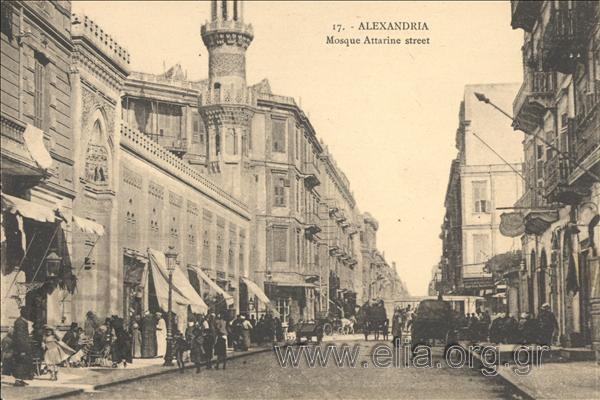 Alexandria. - Mosque Attarine street.