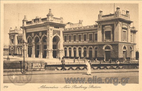 Alexandria. - New Railway Station.