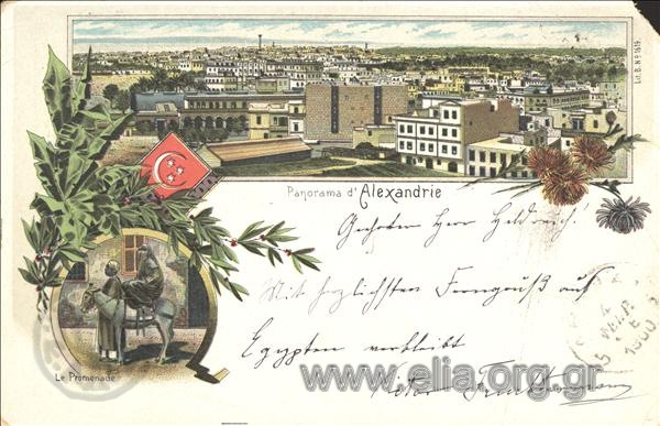 Panorama d' Alexandrie.