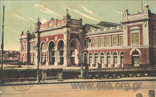 Alexandrie. Railway Station.