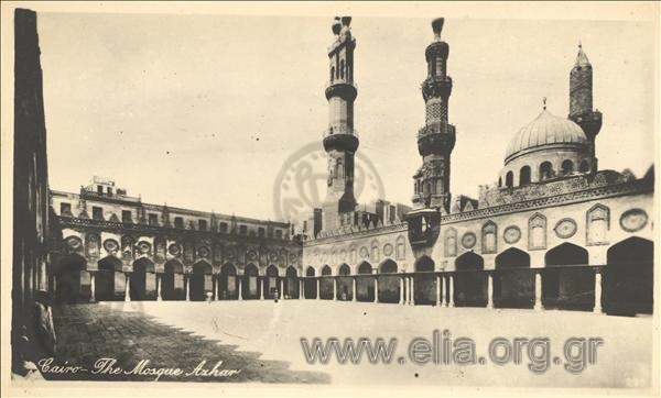 Cairo -The Mosque Azhar.