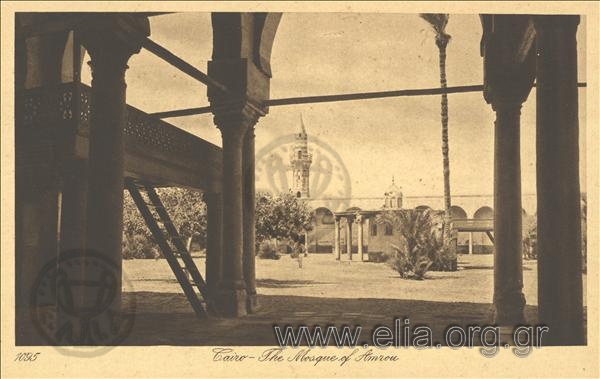 Cairo - The Mosque of Amrou.