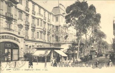 Cairo. -Shepherds Hotel.