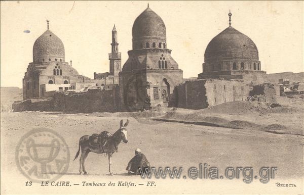 Cairo. - Tombeaux des Kalifes.