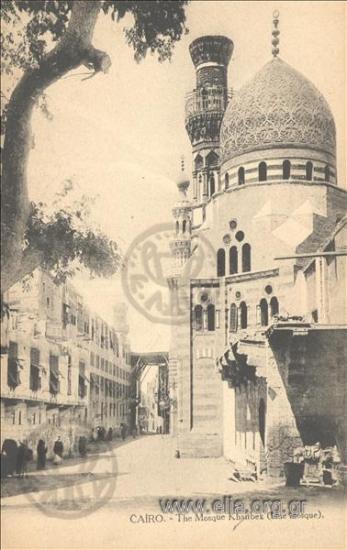 Cairo - The Mosque Khaibek (blue mosque).