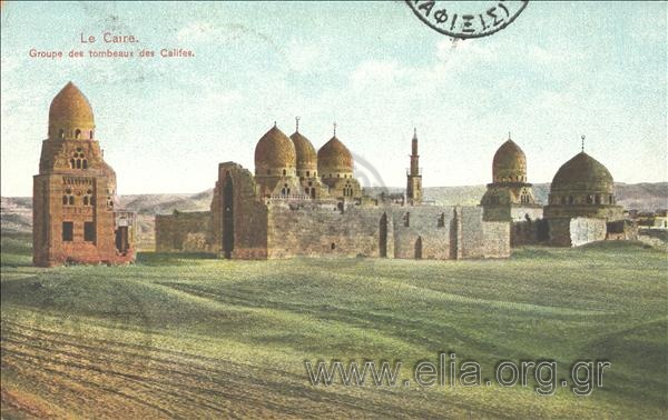 Le Caire. Groupe des tombeaux des Califes.
