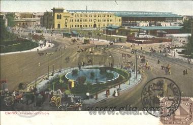 Cairo. Railway-Station.