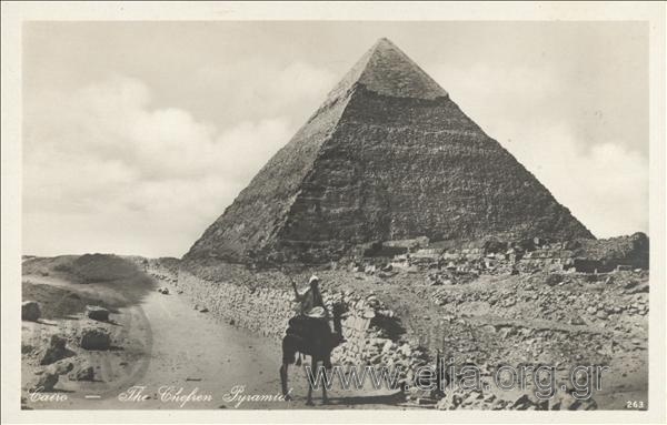 Cairo - The Chefren Pyramid.