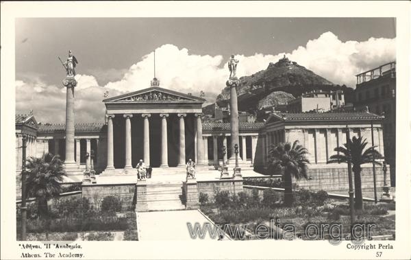 Athens. The Academie.
