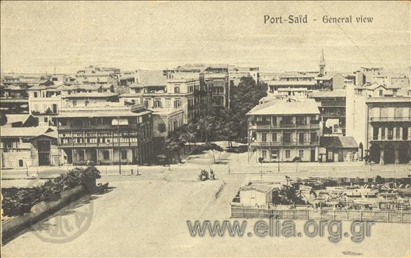 Port-Said. General view.