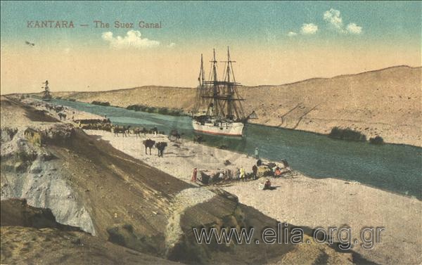 Kantara - The Suez Canal.
