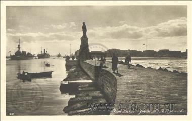 Port Said  from the Breakwater.
